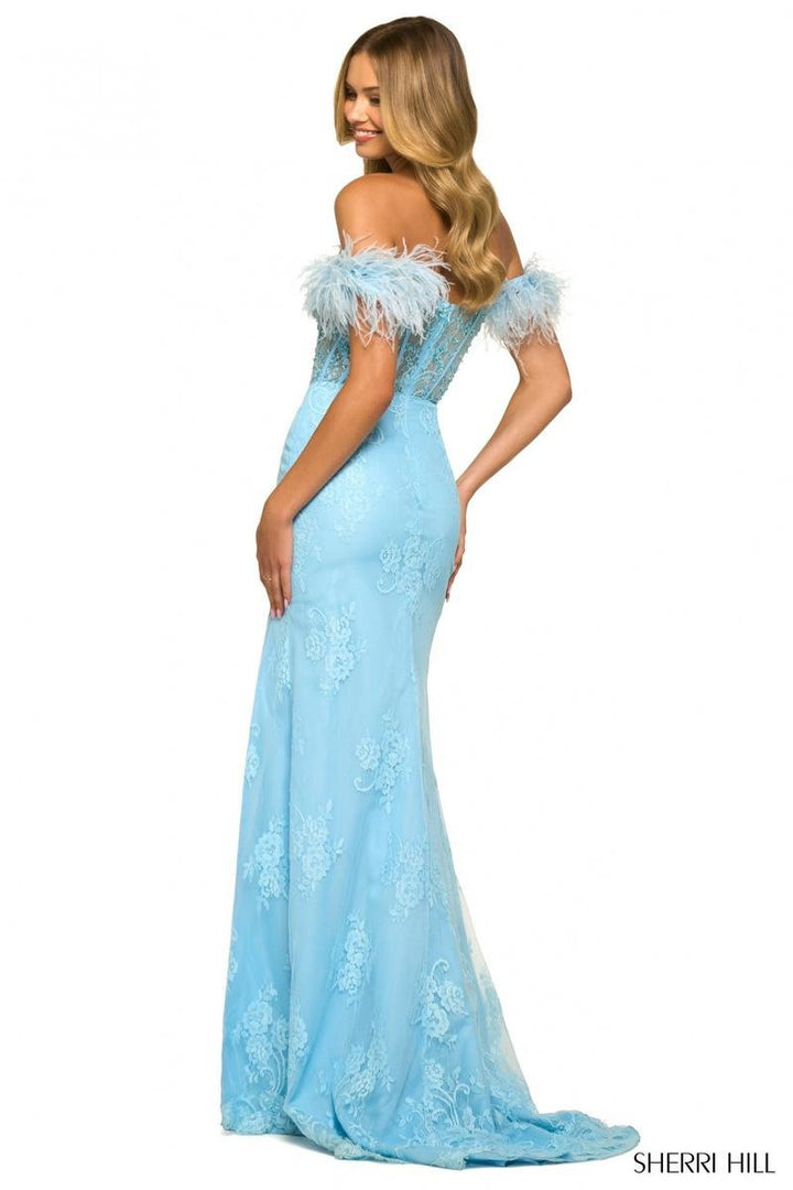 Sherri Hill 55068 — Light Blue