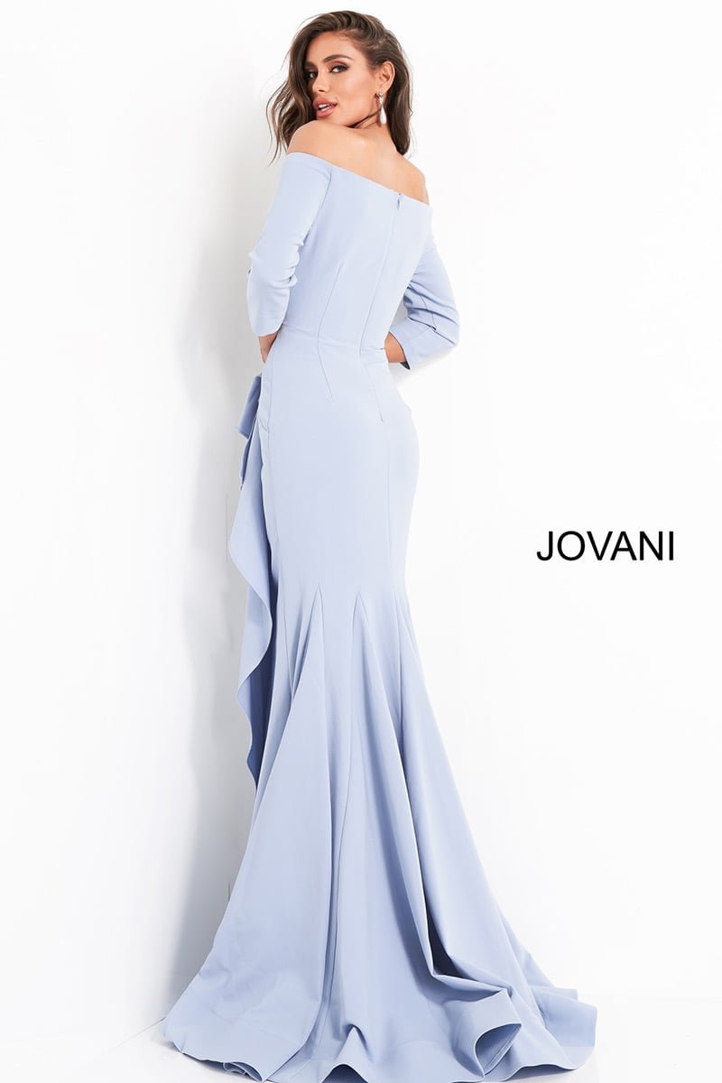 Jovani 00446 Light Blue Prom Dress