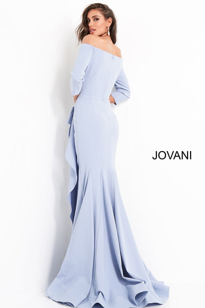 Jovani 00446 Light Blue Prom Dress