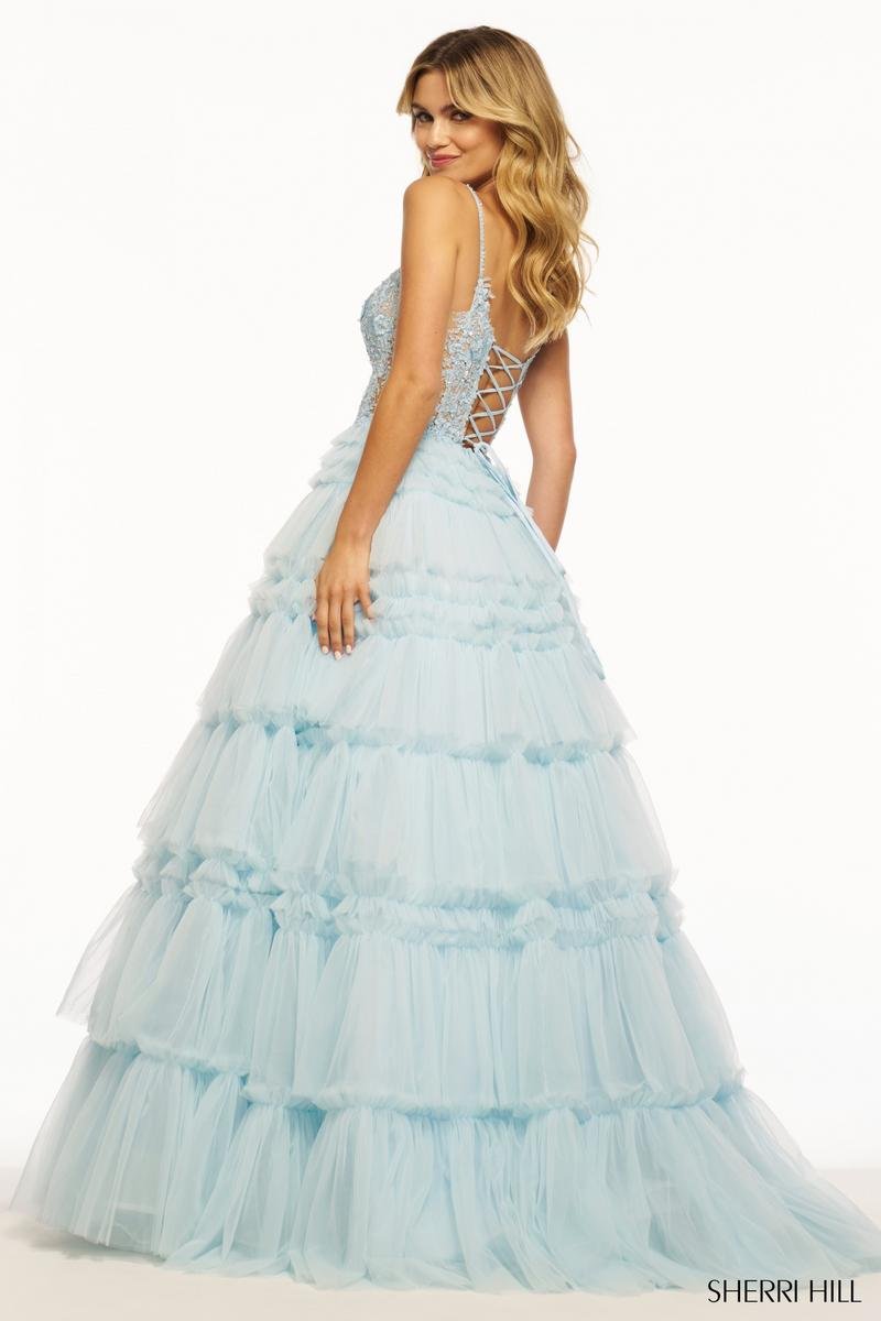 Sherri Hill 56102 — Light Blue