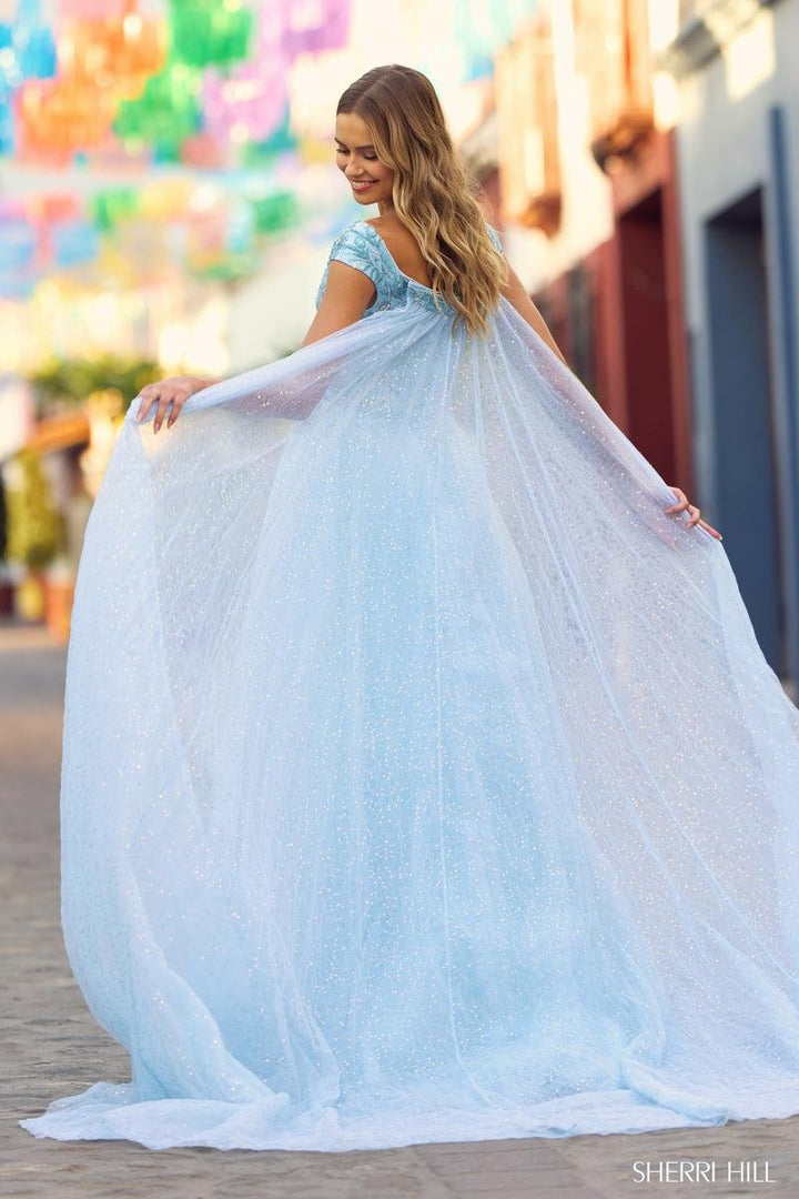 Sherri Hill 55451 — Light Blue