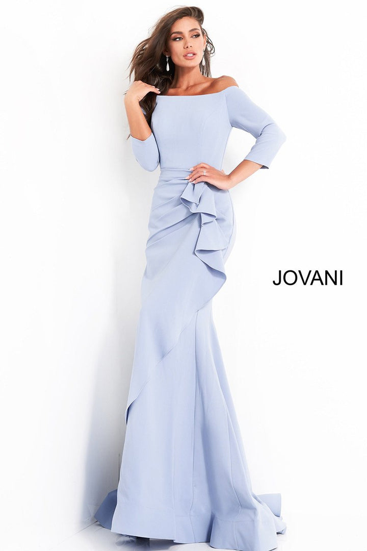 Jovani 00446 Light Blue Prom Dress