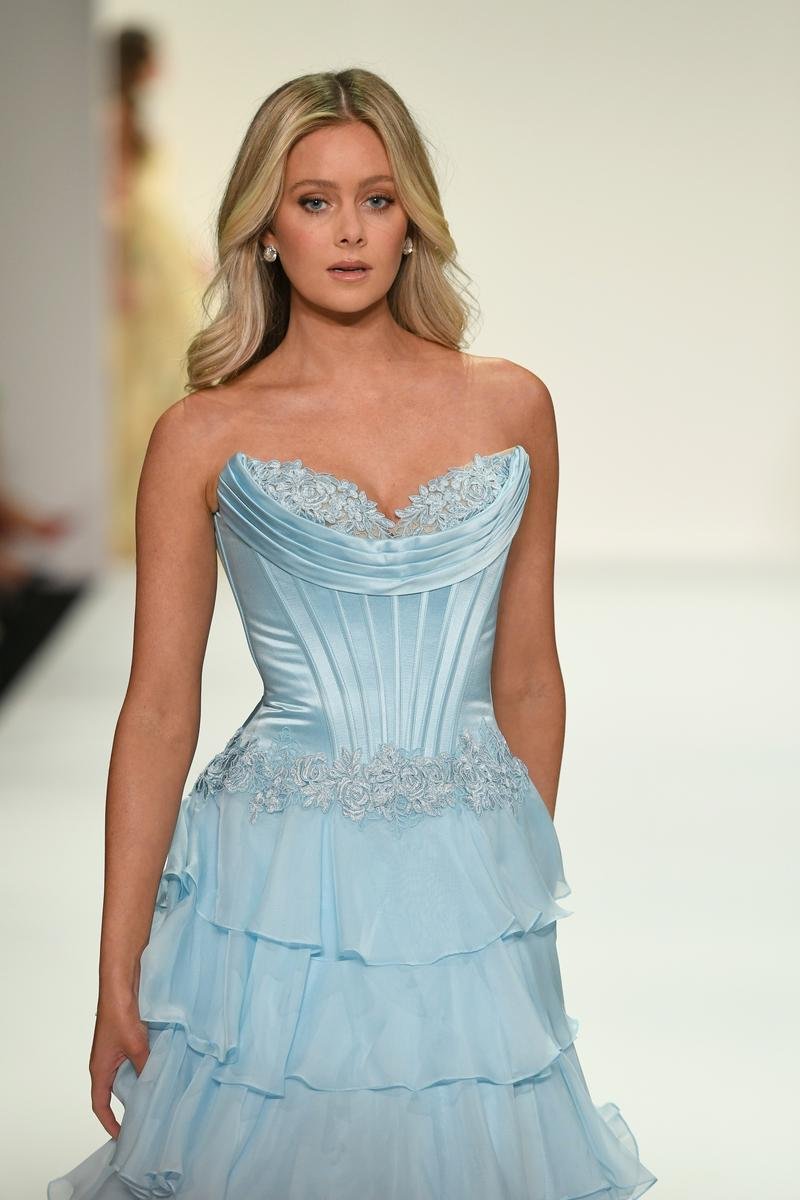 Sherri Hill 57868 Light Blue Prom Dress