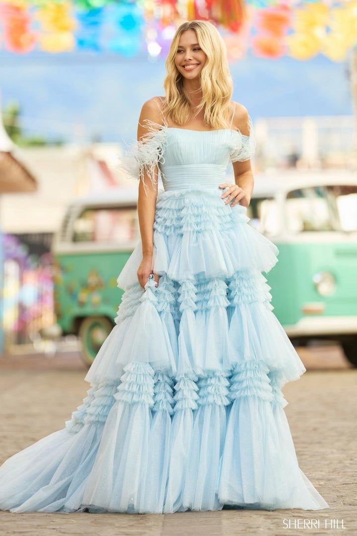 Sherri Hill 55507 — Light Blue