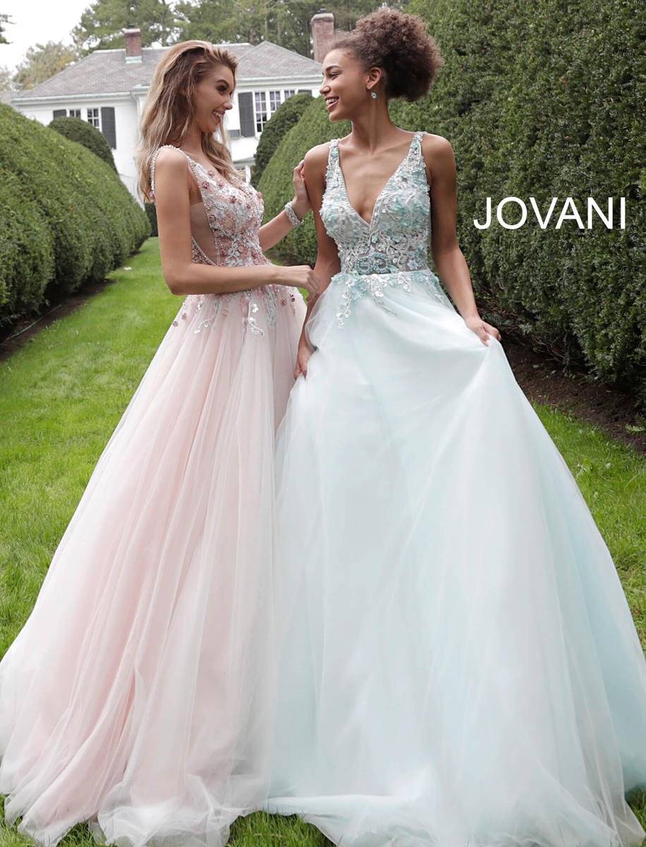 Jovani 61109 — Light Blue Multiple