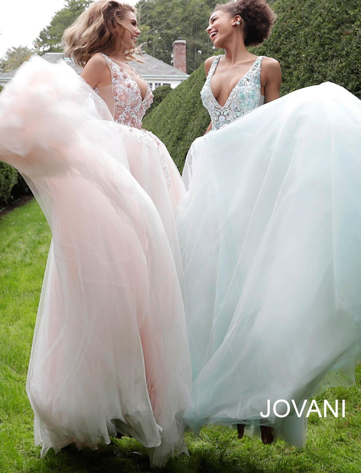 Jovani 61109 — Light Blue Multiple