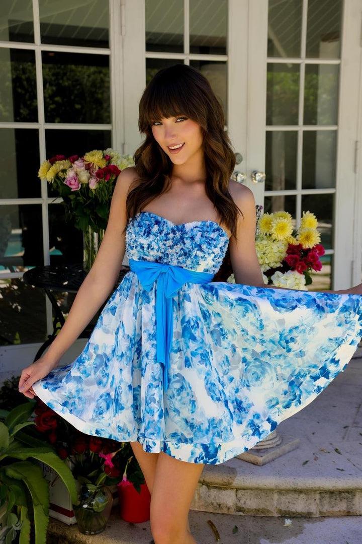 Ava Presley 29209 — Light Blue/White