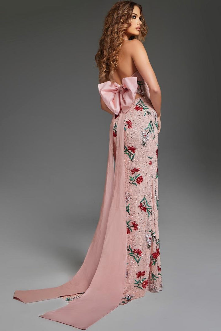 Jovani 44636 — Light Pink/Multi