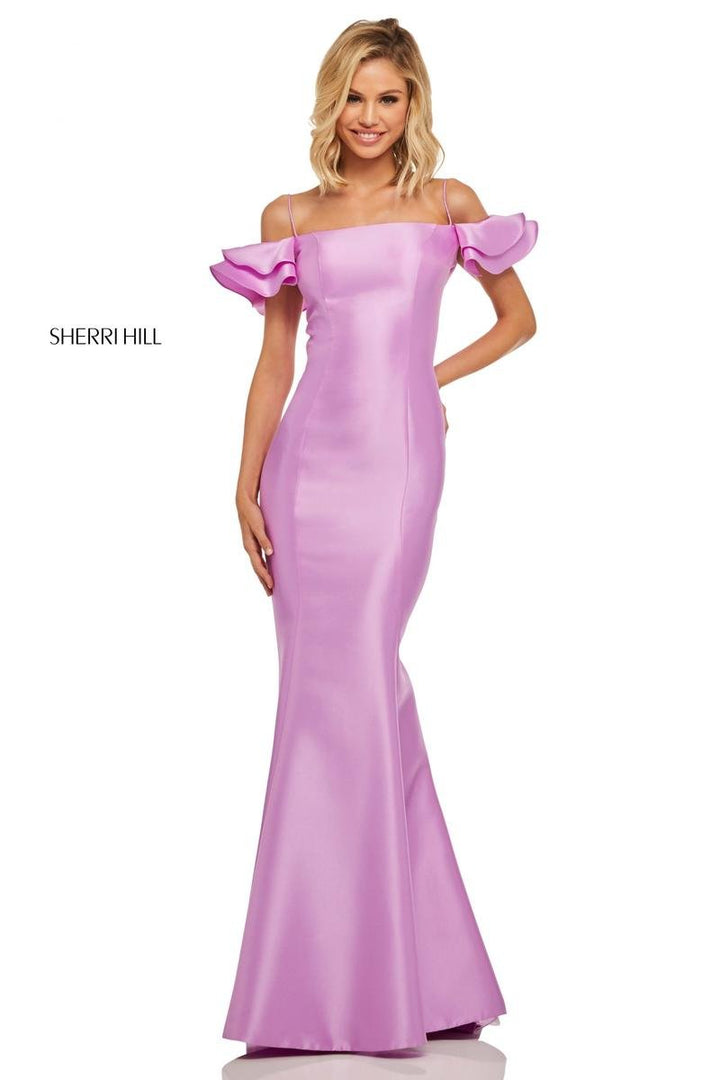 Sherri Hill 52467 Lilac Prom Dress