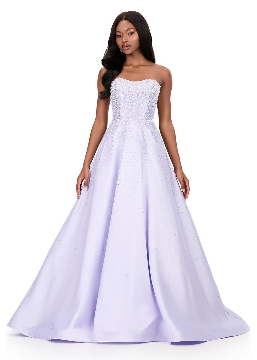 Ashley Lauren 12192 Lilac Prom Dress
