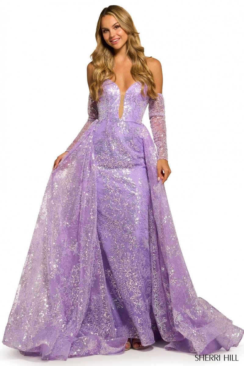 Sherri Hill 55385 — Lilac