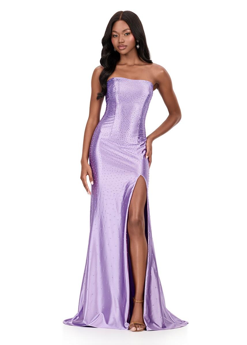 Ashley Lauren 12200 Lilac Prom Dress