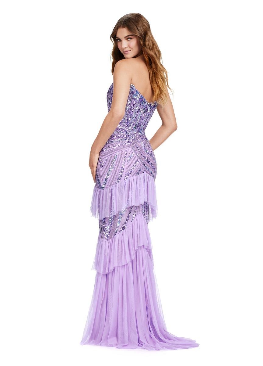 Ashley Lauren 11438 Lilac Prom Dress