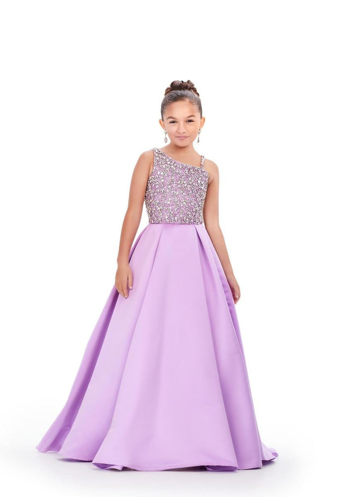 Ashley Lauren 8153 Lilac Prom Dress