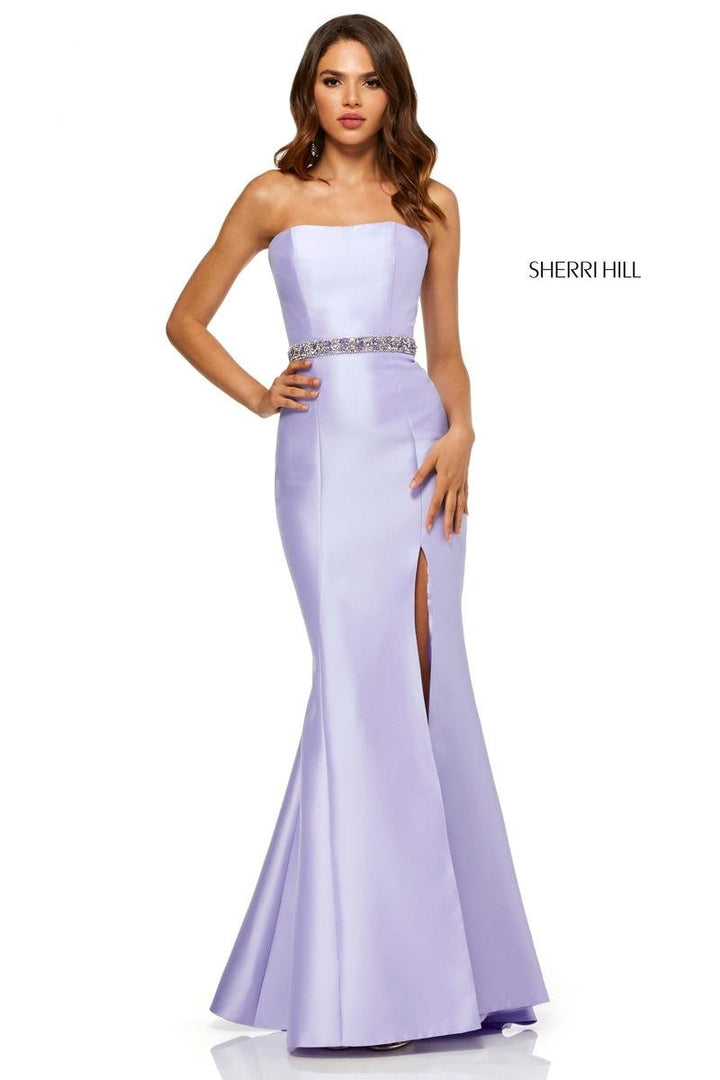 Sherri Hill 52541 Lilac Prom Dress
