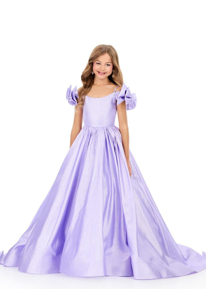 Ashley Lauren 8349 Lilac Prom Dress