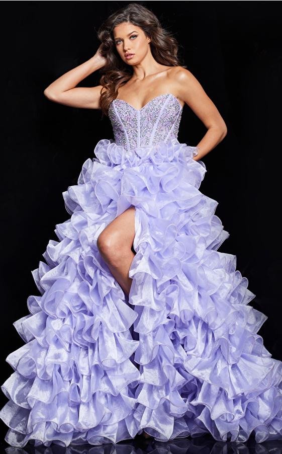 Jovani 37322 — Lilac