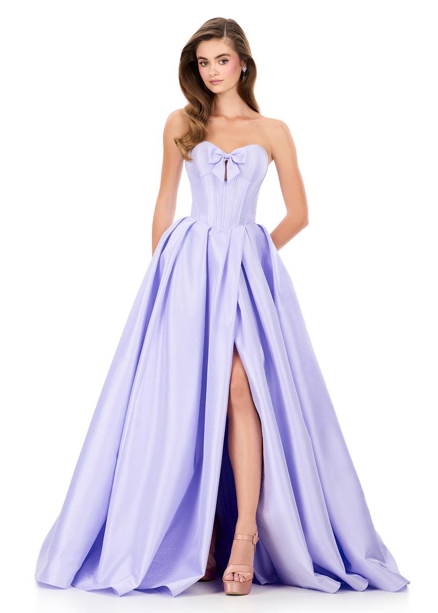 Ashley Lauren 12264 Lilac Prom Dress