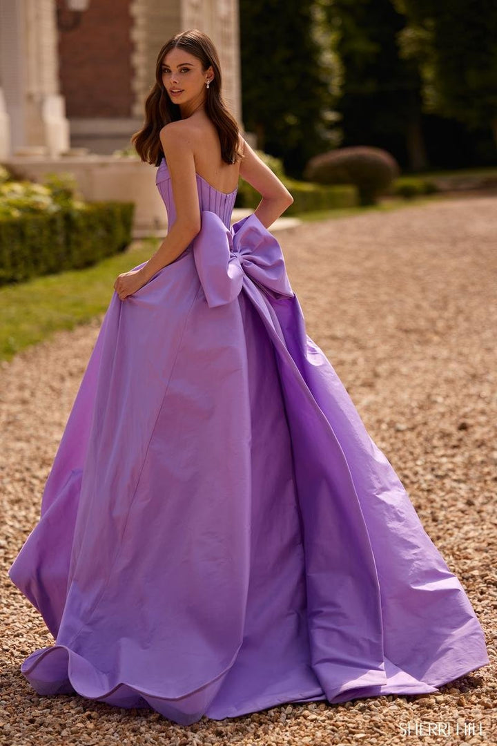 Sherri Hill 57629 Lilac Prom Dress