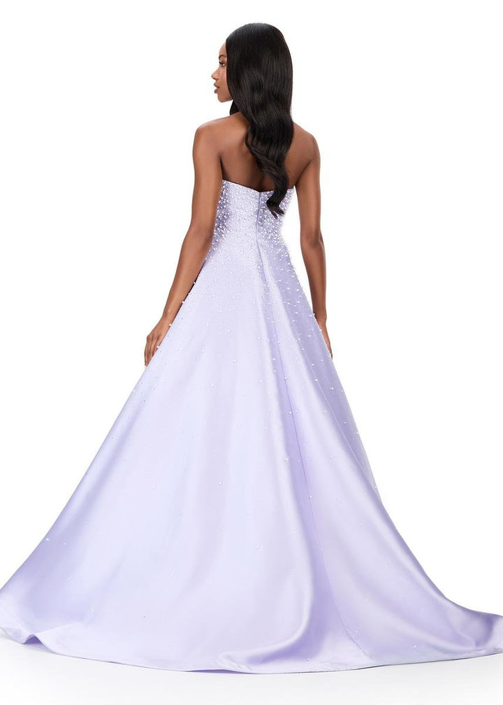 Ashley Lauren 12192 Lilac Prom Dress