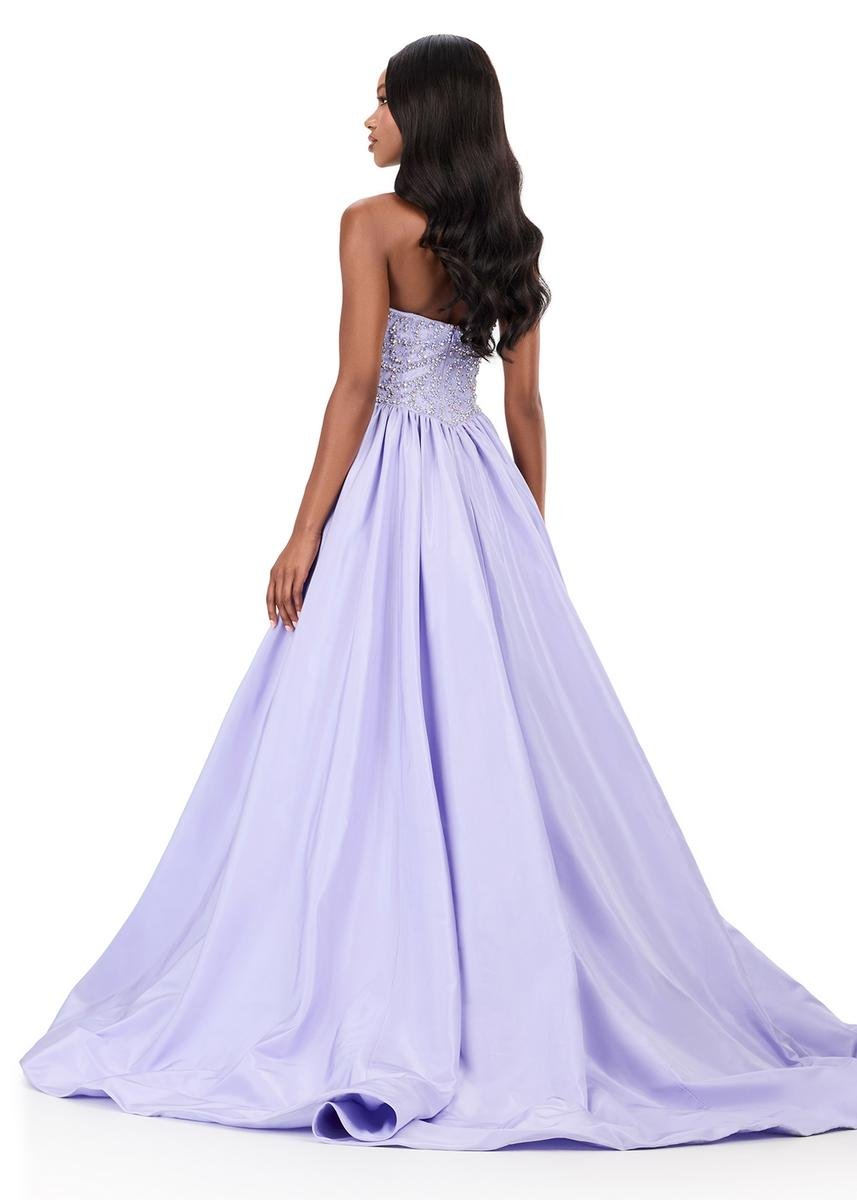 Ashley Lauren 12298 Lilac Prom Dress