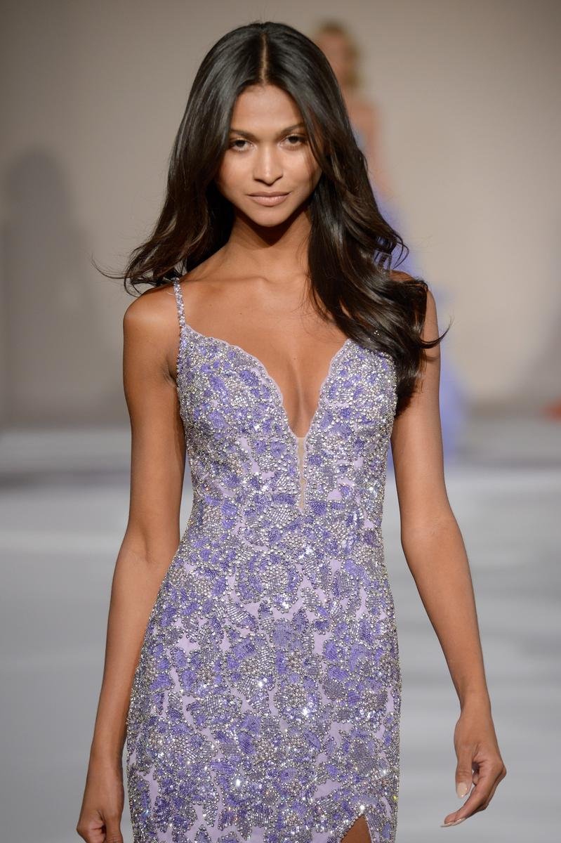 Sherri Hill 91059 Lilac Prom Dress