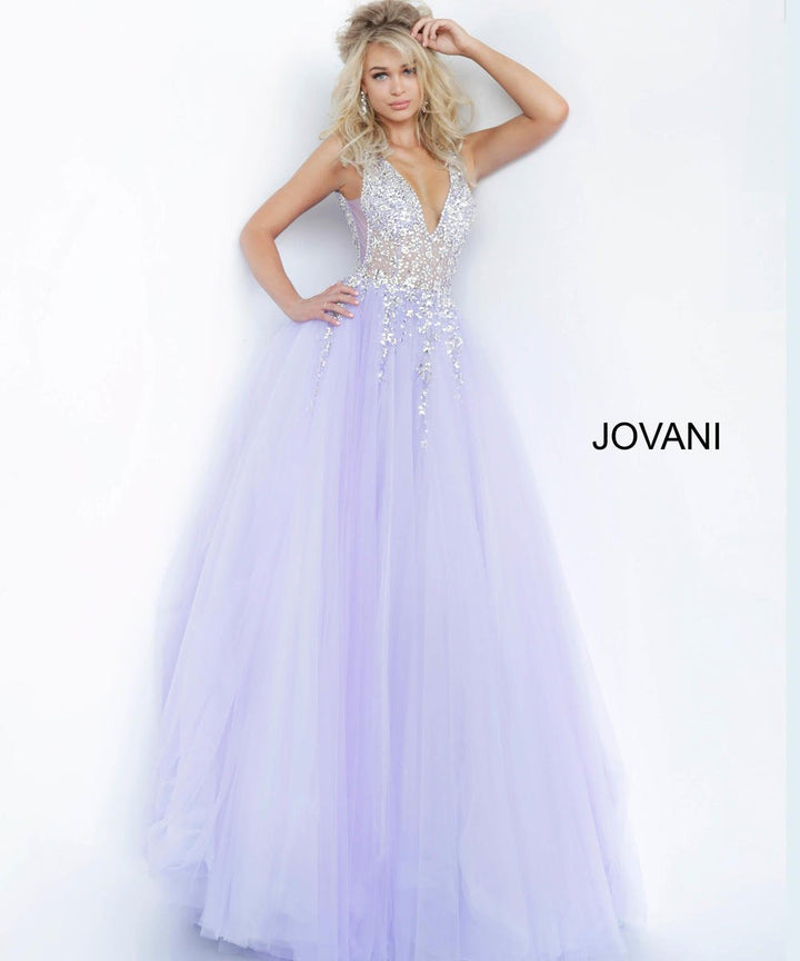 Jovani 65379 — Lilac