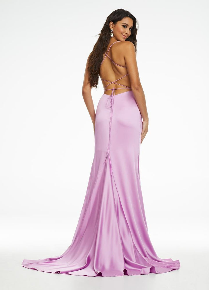 Ashley Lauren 11162 Lilac Prom Dress