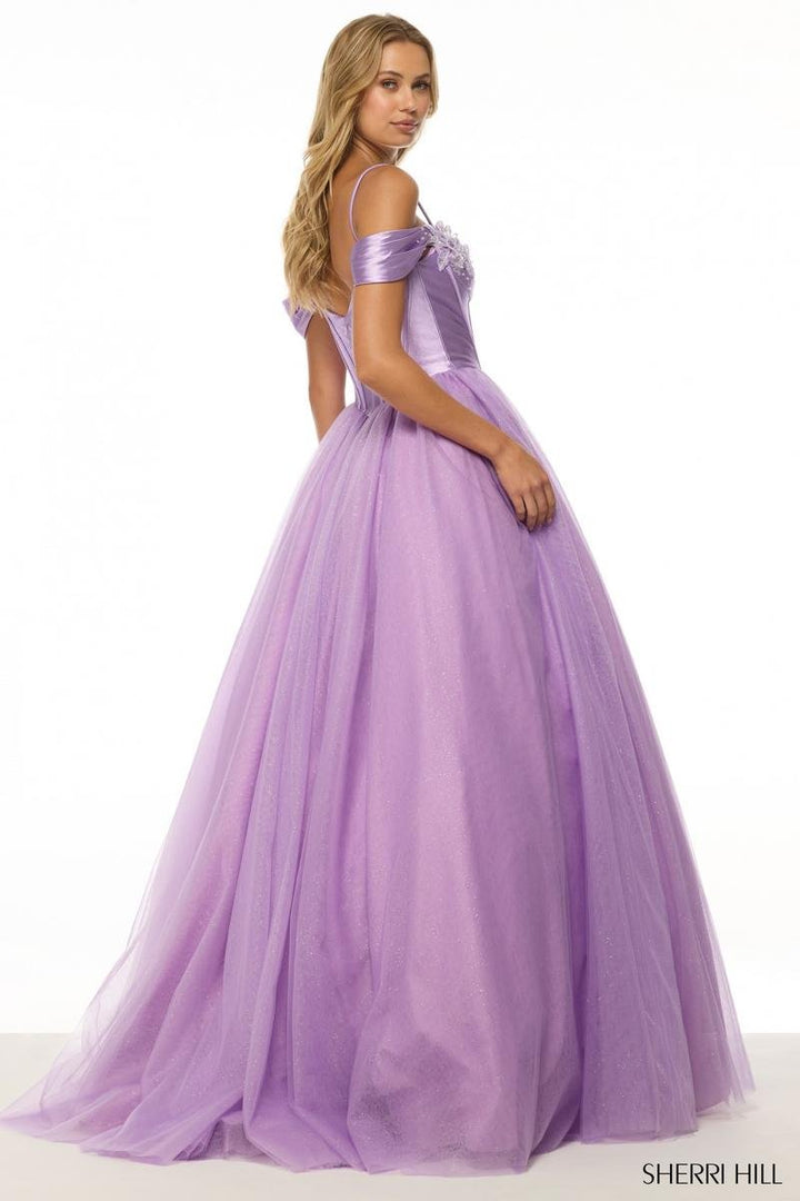 Sherri Hill 57034 Lilac Prom Dress
