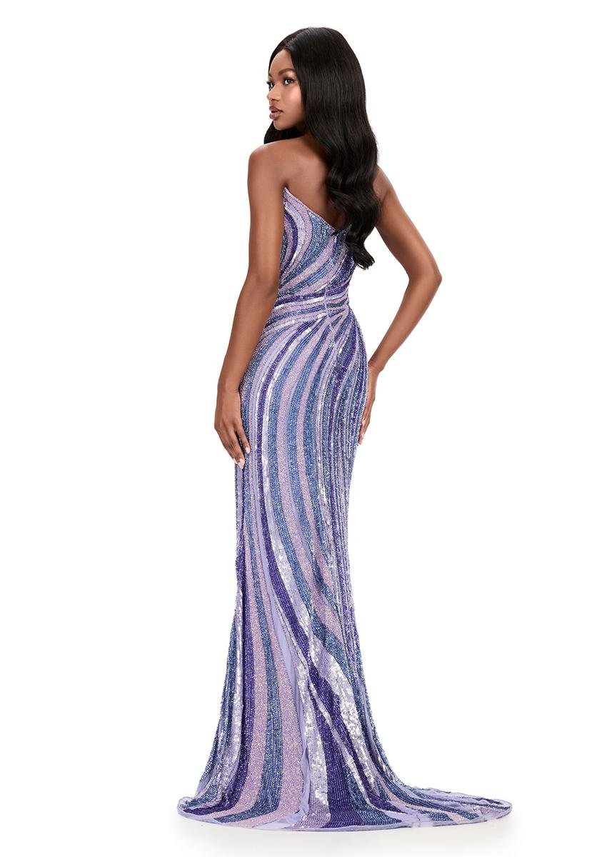 Ashley Lauren 12231 Lilac Prom Dress