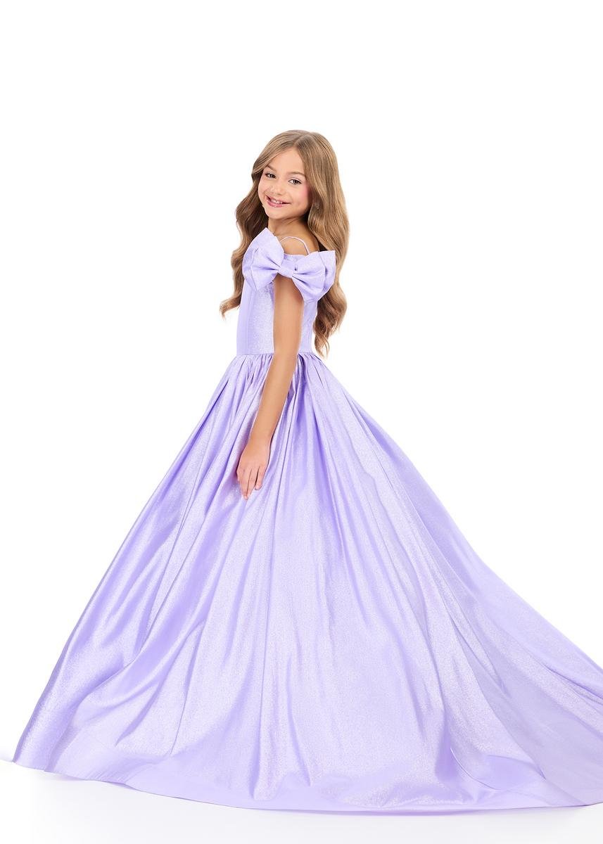Ashley Lauren 8349 Lilac Prom Dress