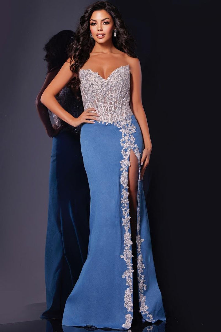Jovani 38285 — Lilac