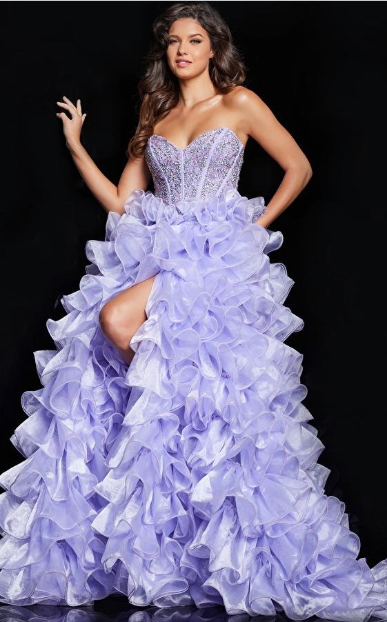 Jovani 37322 — Lilac