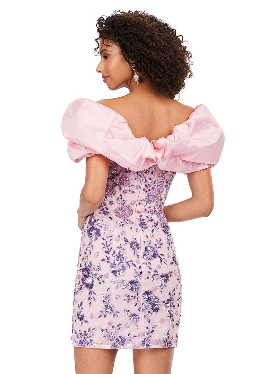 Ashley Lauren 4613 Lilac Pink Prom Dress