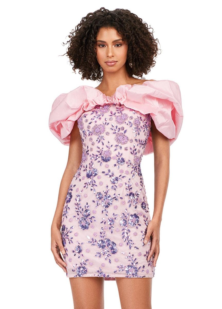 Ashley Lauren 4613 Lilac Pink Prom Dress