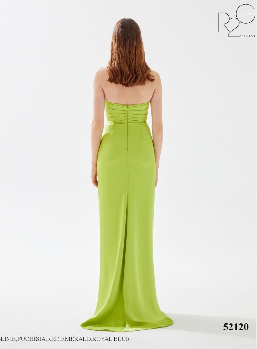 Tarik Ediz 52120 Lime Prom Dress