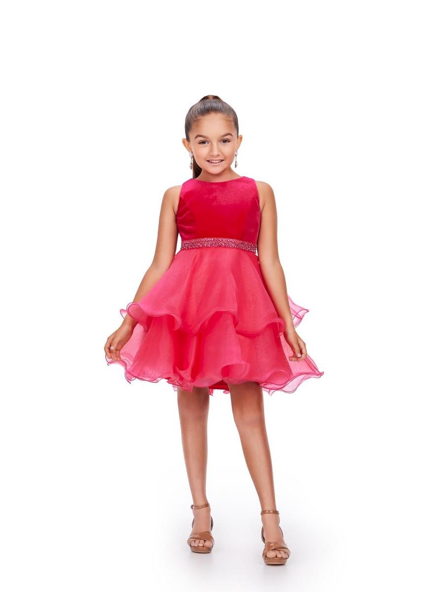 Ashley Lauren 8216 Magenta Prom Dress