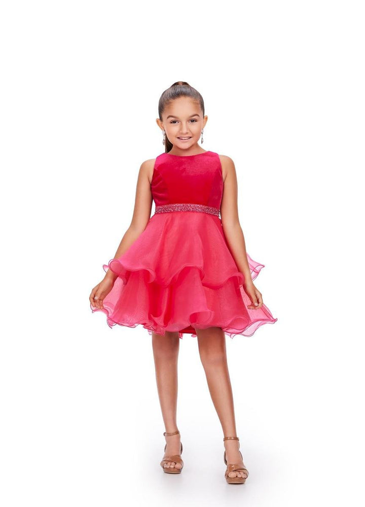Ashley Lauren 8216 Magenta Prom Dress