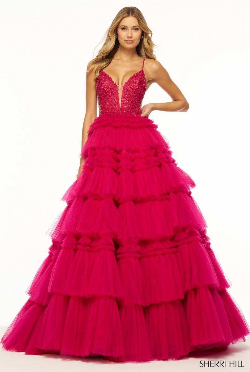 Sherri Hill 56102 — Magenta