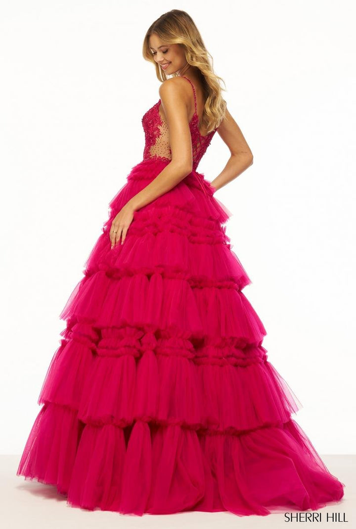 Sherri Hill 56102 — Magenta