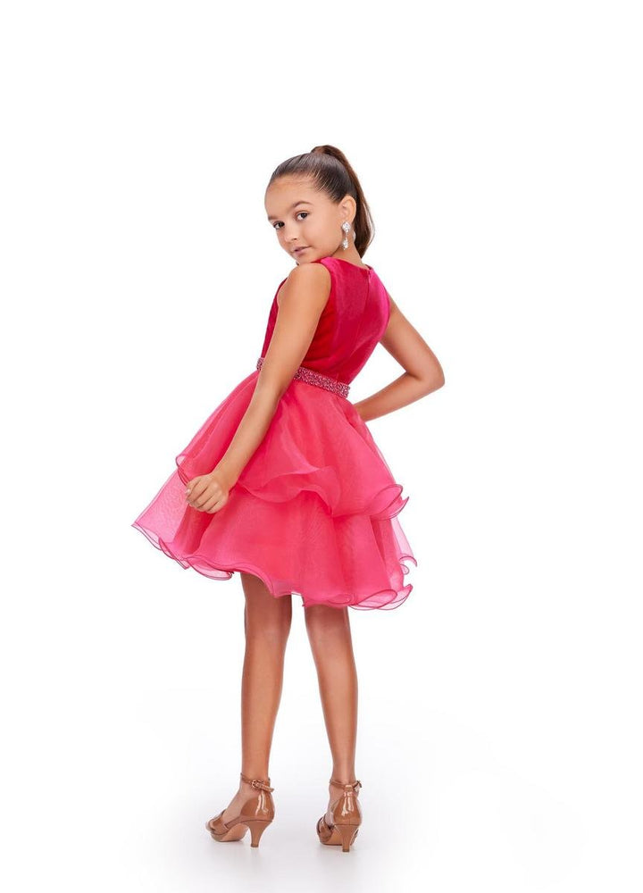Ashley Lauren 8216 Magenta Prom Dress