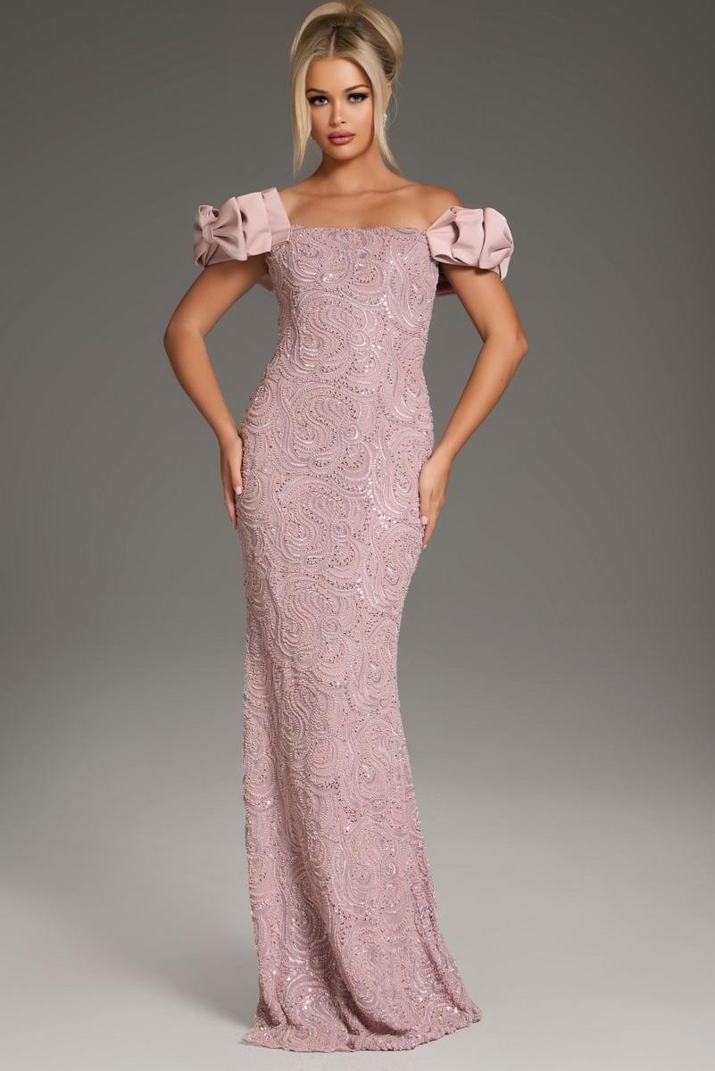 Jovani 38112 Mauve Prom Dress