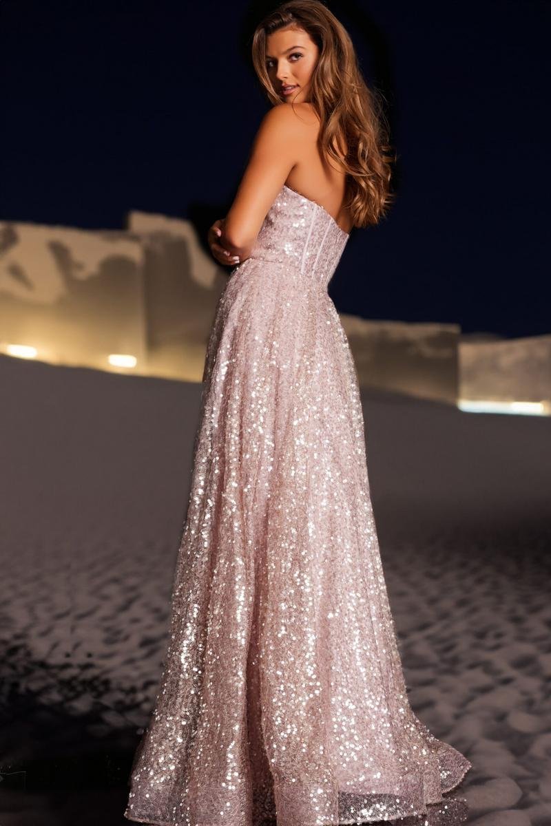 Jovani 38607 — Mauve