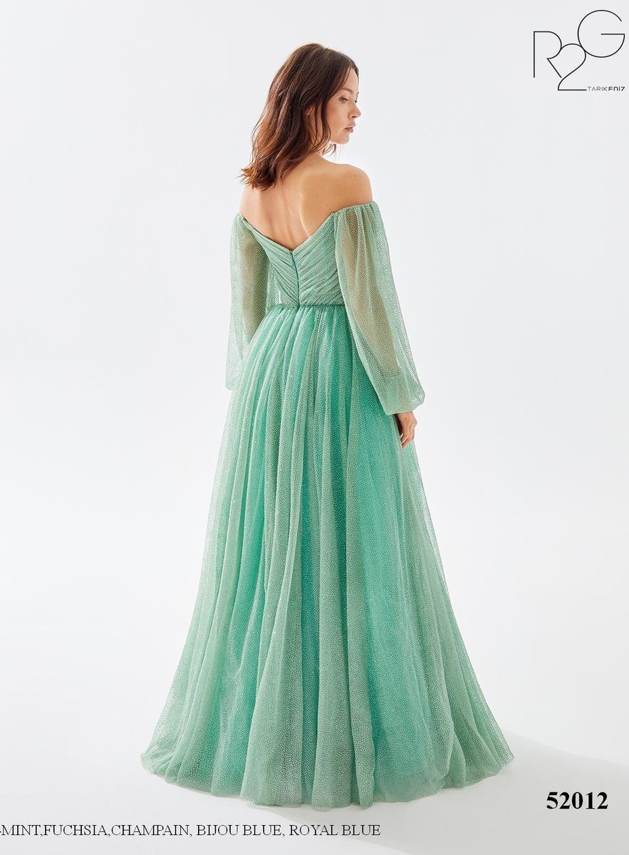 Tarik Ediz 52012 Mint Prom Dress