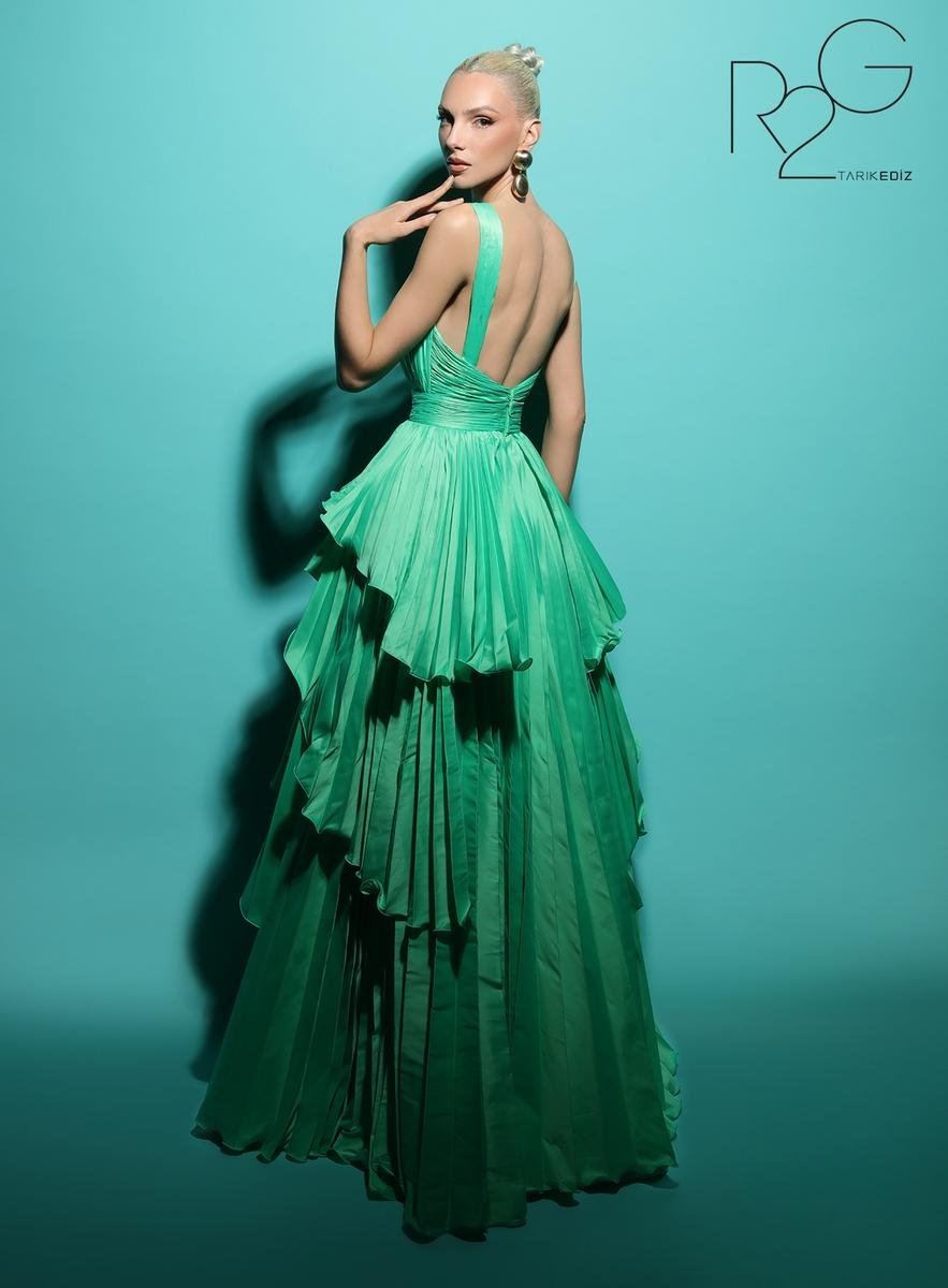 Tarik Ediz 53036 Mint Prom Dress