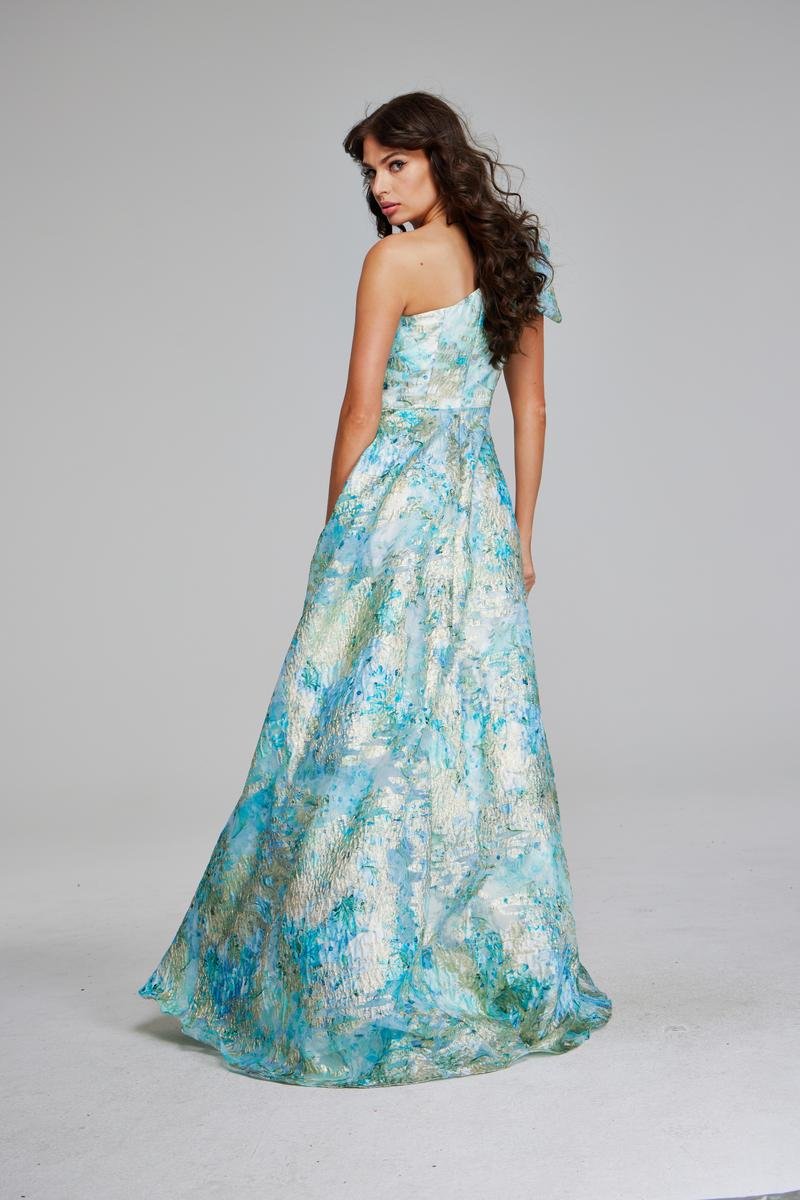 Jovani 40317 Mint Multi Prom Dress