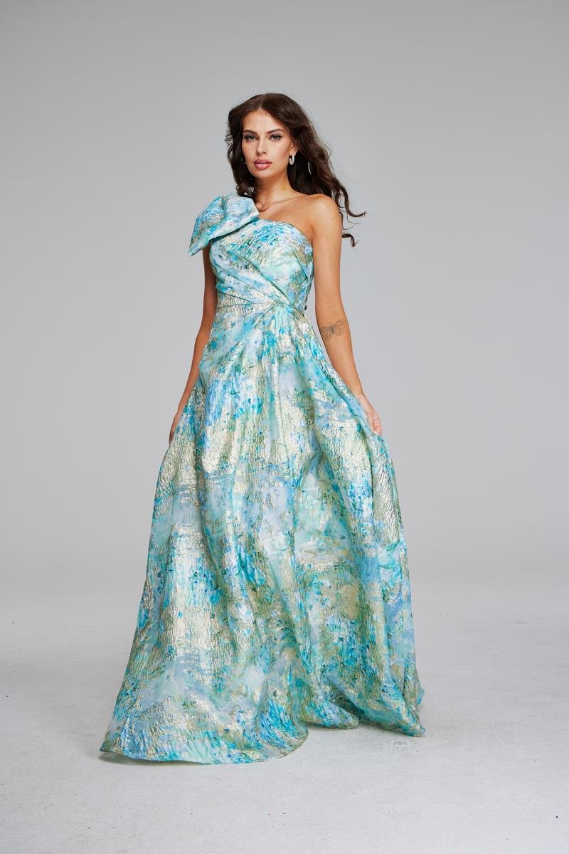 Jovani 40317 Mint Multi Prom Dress