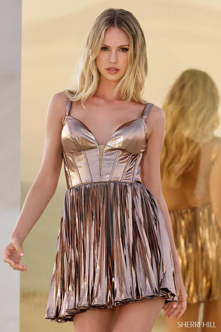 Sherri Hill 56534 — Mocha