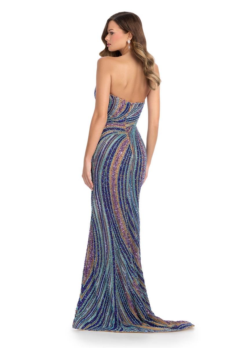Ashley Lauren 11963 Multi Prom Dress