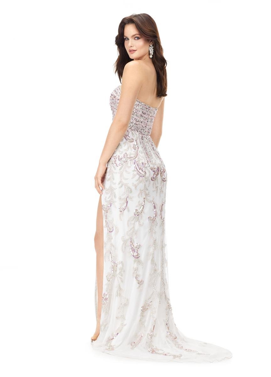 Ashley Lauren 11242 — Multi/Ivory